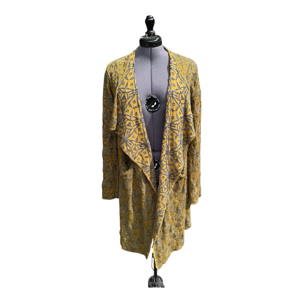 Johnny Was Embroidered Knit Sweater Coat (S) - Picture 6 of 8